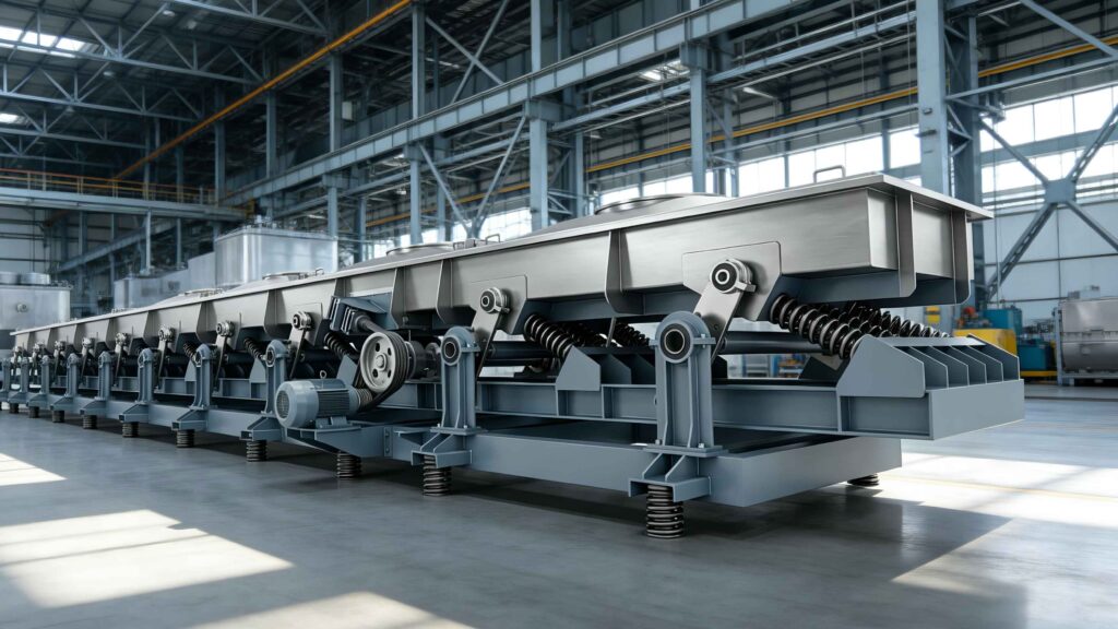 Fully Balanced Vibratory Conveyor