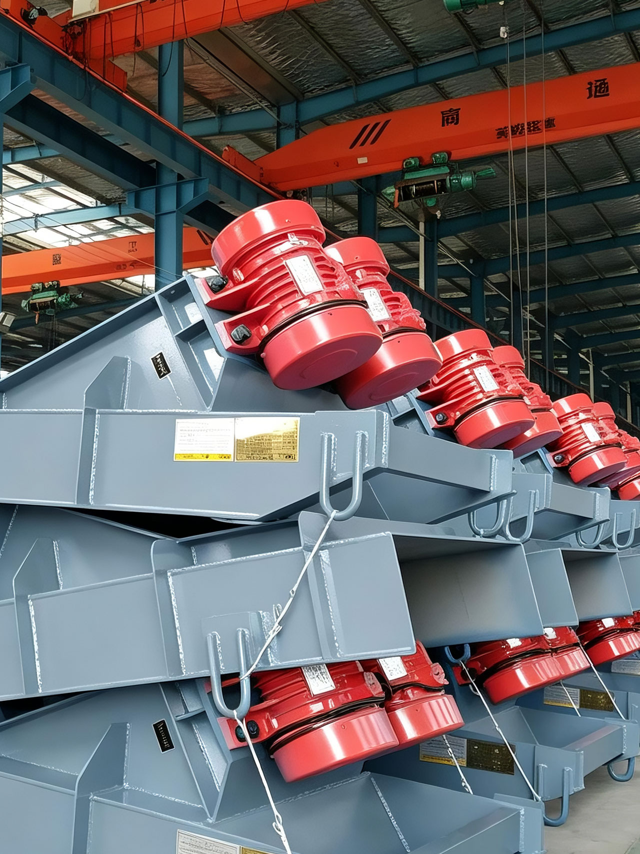 GZG Type Vibration Feeder awaiting shipment