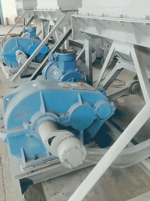 Rotary Feeders in Operation