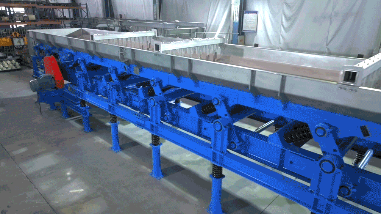 Testing and Trials of Vibrating Conveyors