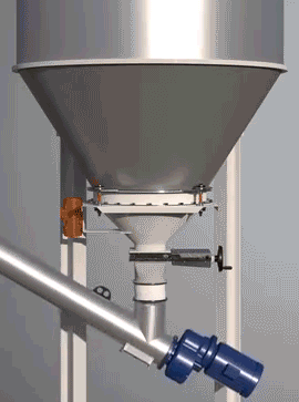 The working principle of GD Type Vibration Hopper