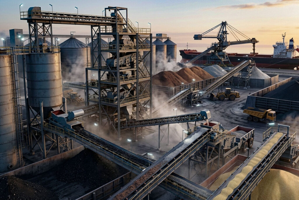 Vibrating Conveying Systems for Bulk Material Handling & Storage