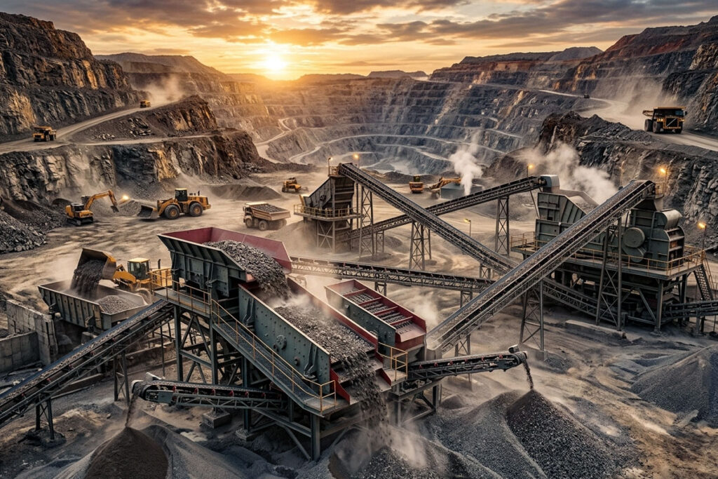 Vibrating Screening & Conveying Equipment for Mining, Minerals and Quarrying