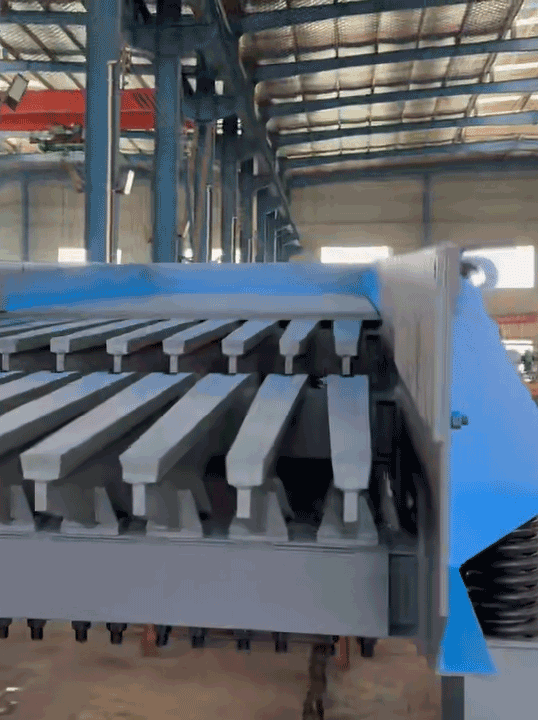 ZSW Type Vibrating Sifting Feeder in Trial Operation
