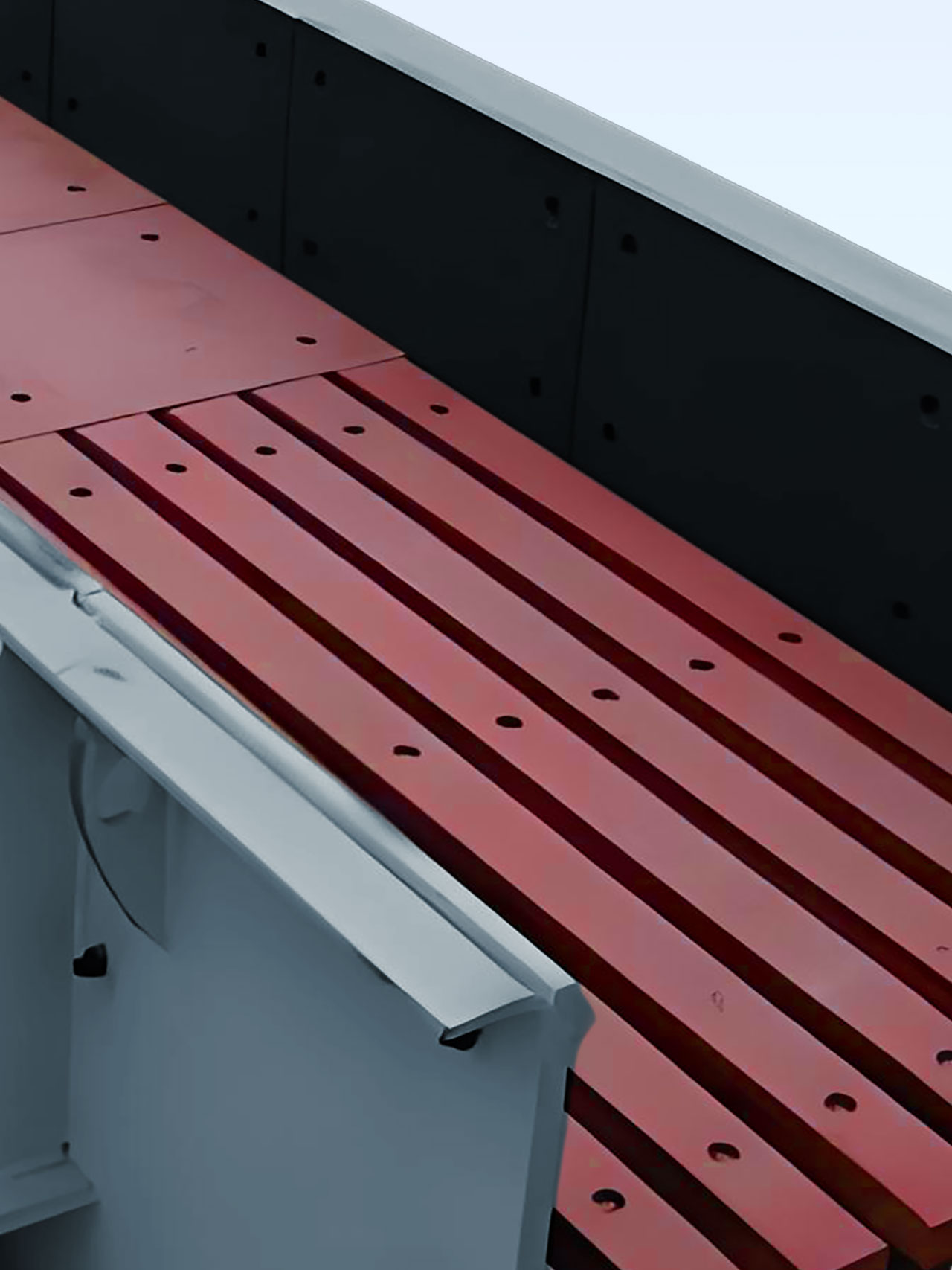 bar structure of the Vibrating Sifting Feeder
